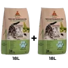2 x Katzenstreu-Vorteilsbeutel – 2 x 18L (Tofu) 5 € Rabatt!